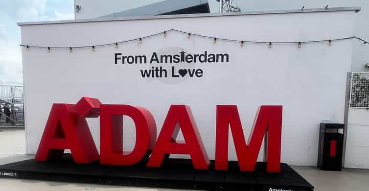 Amsterdam: A'DAM Lookout Entry Ticket with 1 drink side 2