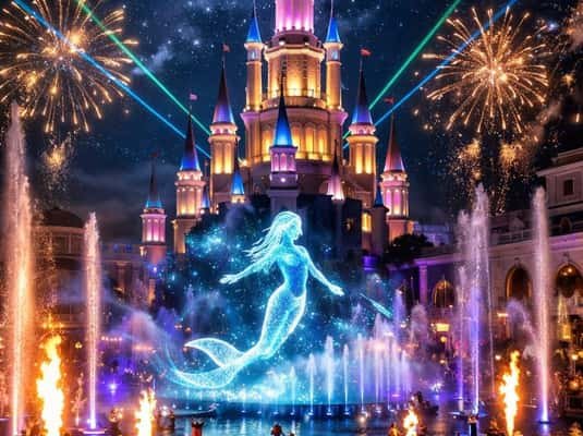 ANTALYA,ALANYA,SİDE,KEMER Land Of Legends Night Show