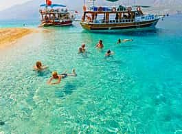 Antalya/Kemer: Suluada Island Small-Group Boat Tour  side 1