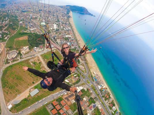 Antalya/Side : Paragliding in Alanya with Optional Transfer