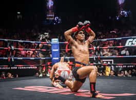 Bangkok: Muay Thai Boxing Tickets at Rajadamnern Stadium side 1