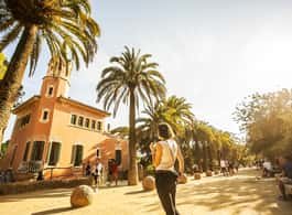 Barcelona: Park Güell Admission Ticket side 2