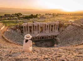 Bodrum:Pamukkale Cotton Castle & Hierapolis Day Trip w/Lunch side 2