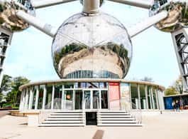 Brussels: Atomium Entry Ticket with Design Museum Ticket side 1