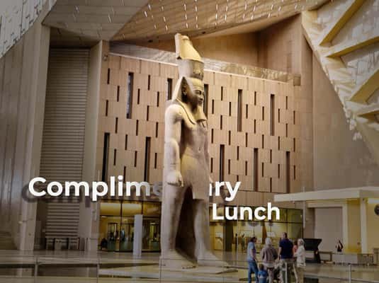 Cairo: Grand Egyptian Museum, Pyramids, Sphinx Tour & Lunch