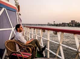 Cairo: Nile Sunset Dinner Cruise, Show & Optional Transfer side 2