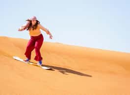 Dubai: Desert Safari, Camel Ride, Sandboarding, Quad Bike side 1