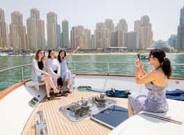 Dubai: The Luxury Yacht Tour with Live BBQ Option and Drinks side 2