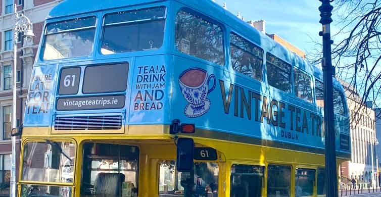 Dublin: Afternoon Tea Vintage Bus Tour side 2