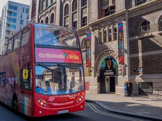 Dublin: City Sightseeing Hop-On Hop-Off Bus Tour