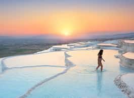 From Antalya/Kemer: Pamukkale & Hierapolis Day Trip w/Meals side 1