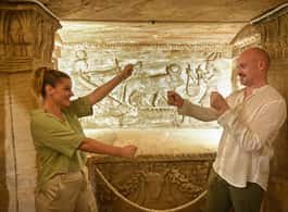 From Cairo Alexandria Catacombs, Citadel Day Trip with Lunch side 1