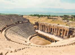 From Izmir: Pamukkale, Hierapolis and Karahayit Day Tour side 1