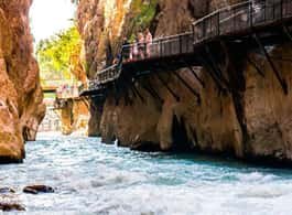 From Marmaris: Fethiye Tour with Saklikent Ticket & Transfer side 1