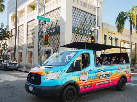 Hollywood, Beverly Hills & Celebrity Homes Open-Air Bus Tour