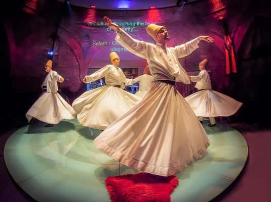 Istanbul: Hodjapasha Whirling Dervishes Show & Exhibition
