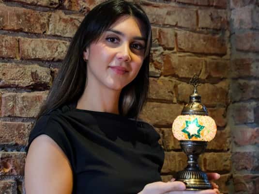 Istanbul: Turkish Mosaic Lamp Workshop in Old Town