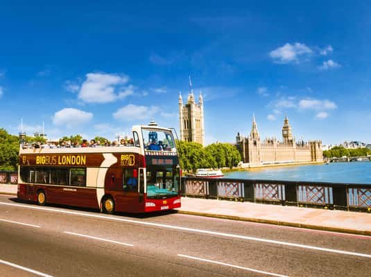 London: Big Bus Hop-on, Hop-off with Optional River Cruise