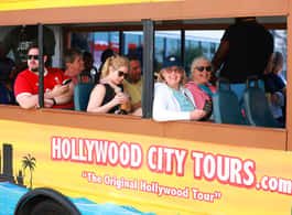 Los Angeles: LA Grand Tour by Open-Air Bus side 1